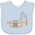 thumbnail image 3 of Inktastic Trumpet Marching Band Musician Boys or Girls Baby Bib, 3 of 4