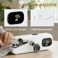 thumbnail image 4 of Máquina de coser portátil TrendyChic de 3 velocidades con kit USB, 4 of 7