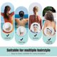 thumbnail image 4 of Gorro de baño de Silicona, Gorro de baño cómodo, Ideal para Cabello Rizado Medio a Largo, Gorros de baño para Hombres y Mujeres, Gorros de Ducha para Mantener los Peinados Botao, 4 of 4