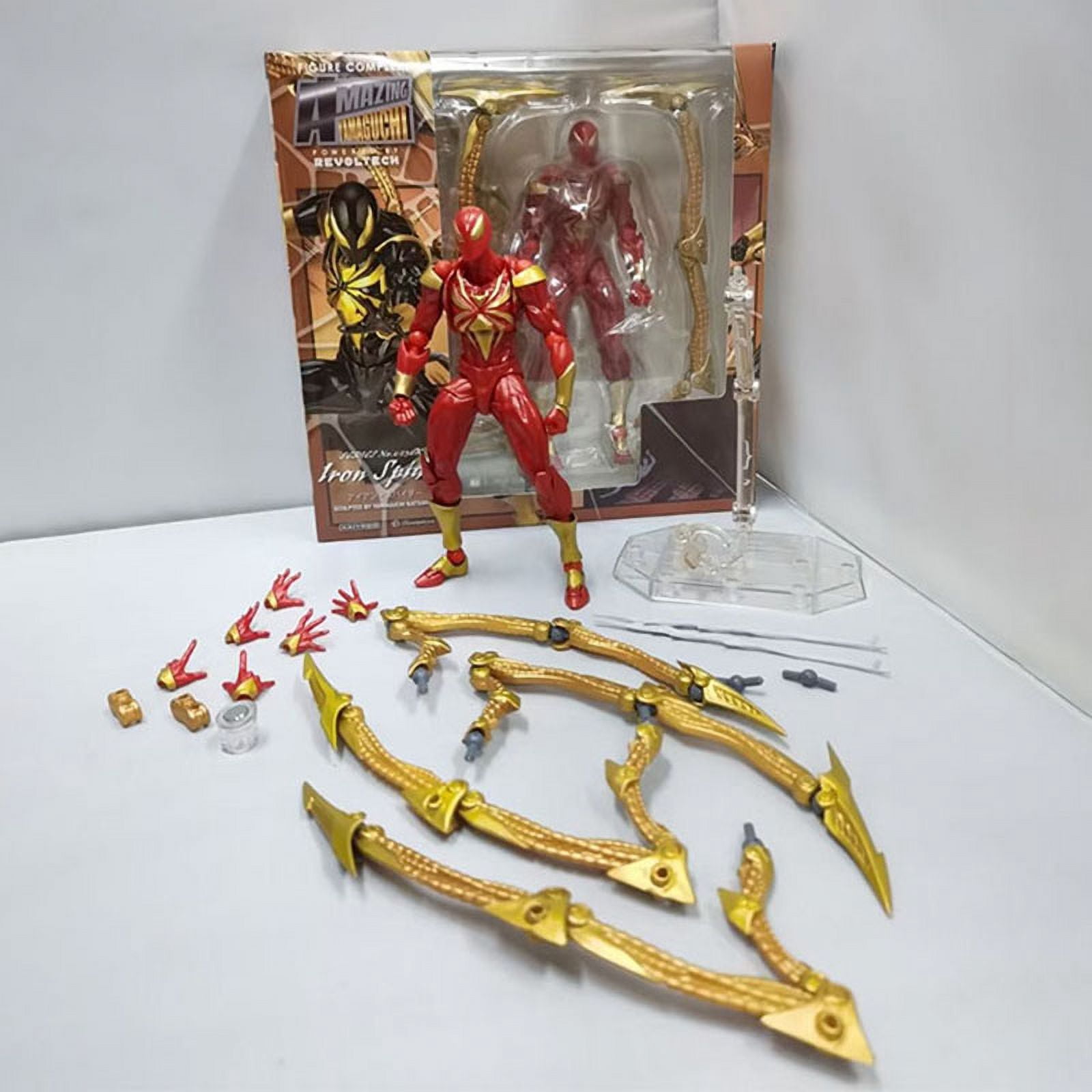 14cm Marvel Kaiyodo Revoltech Amazing Yamaguchi Iron Spider-Man