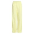 thumbnail image 5 of No Boundaries Soft Fleece Wide Leg Pants, 30” Inseam, 1 or 2-Pack, Women’s, 5 of 5