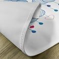 thumbnail image 5 of Ambesonne Modern Place Mats Set of 4, Hand Drawn Clouds, Standard Size, Violet Blue Magenta, 5 of 6