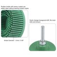 thumbnail image 3 of Unique Bargains 2Inch 50 Grit Abrasive Coating Removal Bristle Disc with 1/4 Inch Shank, Green, 3 of 7