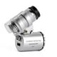 thumbnail image 2 of BRIGHTFUFU Mini 60X LED Luz UV Microscopio de bolsillo Joyas Detección de lupa Lupa ajustable, 2 of 7