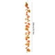 thumbnail image 3 of HWRETIE Greenery Garland Vines Simulated Maple Leaf Vines Leaves Thanksgiving Festival Decoration Room Living Room Scene Layout Simulated Vines Home Decor, 3 of 6