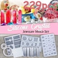 thumbnail image 1 of Silicone Bangle Pendant 229pcs Kit Glue Epoxy Jewelry Diy Home DIY, 1 of 5