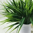 thumbnail image 4 of Naierhg 1 Bouquet Artificial Plant 7 Branches Realistic Plastic Fresh 56 Leaves Simulation Bush for Garden, 4 of 8