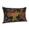 thumbnail image 2 of Kll Embroidery Chicken Rooster Pillow Covers Envelope Closure,Super Soft And Cozy Fuzzy Fleece Pillow Case Cover 14"X20", 2 of 9