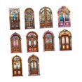 thumbnail image 1 of 10 pegatinas de papel para álbum de recortes, estilo retro, para decoración de diarios, con temática de puerta, cartulina Estilo F, 1 of 8