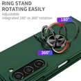 thumbnail image 4 of Decase Slim Case for Samsung Galaxy Z Fold 5 Rugged Case with Metal Ring Holder Kickstand Support Magnetic Car Mount Holder Shockproof Case for Samsung Galaxy Z Fold 5, Darkgreen, 4 of 9