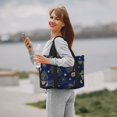 thumbnail image 4 of Zufioo Vintage Golden Butterfly Pattern Hand-held Travel Bag, Waterproof Adjustable Shoulder Strap Crossbody Duffel Bag, Suitable for Work, Short trips, Sports, 4 of 8