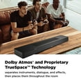 Bose Smart Soundbar 600 TV Wireless Bluetooth Surround Sound Speaker System, Black - image 4 of 10