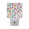 thumbnail image 6 of Yayeee LED Plug in Night Light for The Home with Auto Dusk to Dawn Light Sensors, 2 Pack, Beige Retro Pattern, 6 of 6