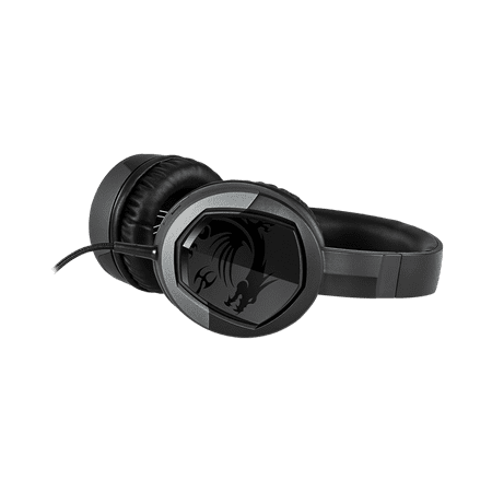 MSI - Immerse Wired Over-the-head Stereo Gaming Headset - Black