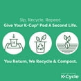 thumbnail image 4 of Keurig K-Cycle Cardboard Indoor Recycling Bin for K-Cup Pods 10.39 Gallon Multicolor 5/Pack, 4 of 9