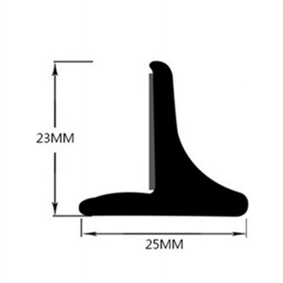 2Pc Fender Flares Wheel Protector Rubber Lip Trim Protective 150Cm For All Car