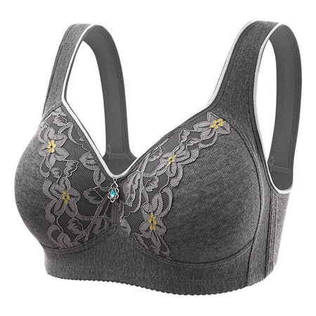 ESIGTZO Hot Plus Size Cotton Underwire Comfortable Women Underwear Erotic Bra Workout Yoga Bra Women s Seamless Bras Workout Crop Tank Tops Sports Bras for Women
