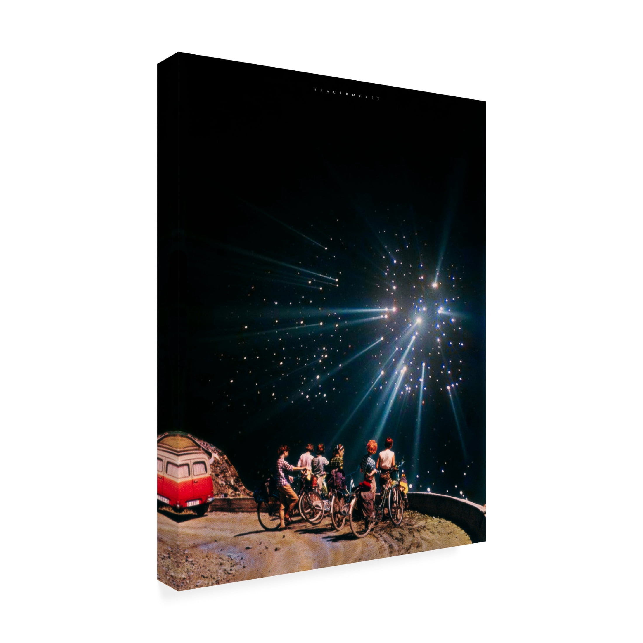 Trademark Fine Art spacerocket art 544 Canvas Wall Art