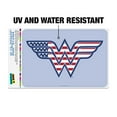 thumbnail image 2 of Wonder Woman USA American Flag Logo Home Business Office Sign, 2 of 7