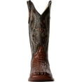 thumbnail image 2 of Ferrini 4039323100D Bottes à Bout Carré pour Hommes à Imprimé Caiman Crocodile - Sport Rouille, 10D, 2 of 7