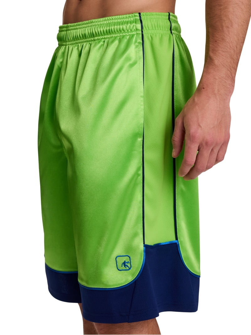 AND1 Men's and Big Men's All Court Colorblock Short, 11