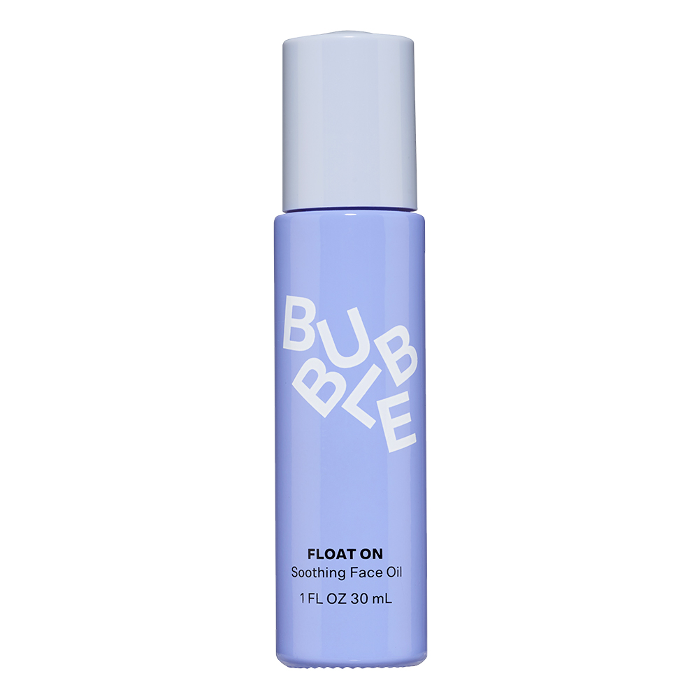 Bubble Skincare Float on Soothing Facial Oil Serum, for All Skin Types, Everyday Care,1 fl oz / 30ml