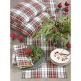 thumbnail image 2 of Saro Lifestyle Hensel Collection Classic Plaid Design Cotton Table Runner, 2 of 2