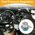 thumbnail image 2 of Regulador de presión de combustible Unique Bargains No.YL8Z9F775AA para Ford Escape 2001-2004 Aleación de aluminio 20-70 Psi Resistente a la corrosión 1 Pc, 2 of 6