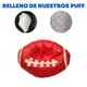 thumbnail image 5 of Sillón Puff Americano Lunics Rojo Base Adulto, 5 of 6