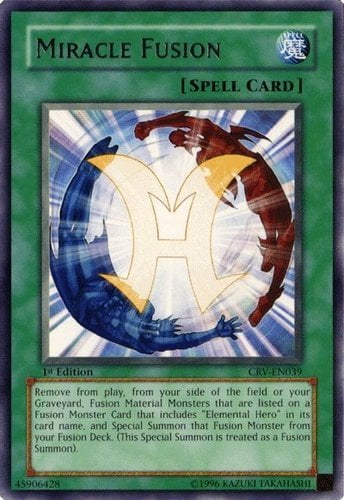 Miracle Fusion CRV-EN039 Ultimate Rare Unlimited Yugioh Card 