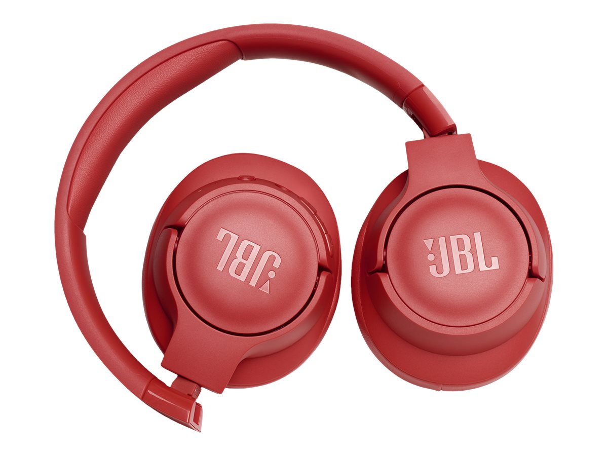 JBL TUNE 700BT Headphones with mic full size Bluetooth wireless coral orange