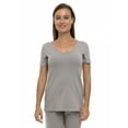 thumbnail image 3 of Pajama Set PJ Cotton Lounge Sleep Wear V-Neck Top & Long Pants by Lunarable, 3 of 3
