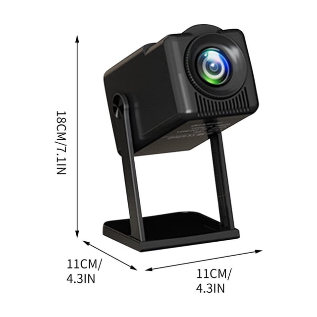 Pisexur Electrónica para Hombres, Proyector de Pantalla Inalámbrico Portátil para Teléfonos Inteligentes, HD Mini, para Hogar, Oficina y Exteriores, Electrónica para Niños, Organizador de Electrónica
