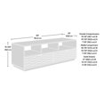 thumbnail image 4 of Sauder Morgan Main Crédence, Finition White, 428259, 4 of 8