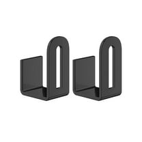 1 Pair Cutting Board Holder,Kitchen Pot Lid Holder,Pot Pan Lids Holder,Stainless Steel Hanging Hooks Chopping Board Organizer for Bakeware Tray Dry Display Stand Kitchen Countertop Cabinet(Black)