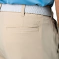 thumbnail image 5 of TGW Men's Pleated Expandable Waist Performance 10In Golf Shorts for Golfing Khaki 10 In. 34, 5 of 6