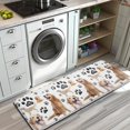 thumbnail image 3 of Golden Retriever Kitchen Rug Mat,Kitchen Runner Rugs Non Skid Washable,Decorative Kitchen Floor Mats for Kitchen,Sink,Laundry,17"x47.2", 3 of 7