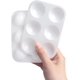 thumbnail image 1 of 8 st Vita Plastfärgbrickor, Akvarellpalett Målarbricka för Målarfest, DIY Hantverk - Vit, 1 of 5