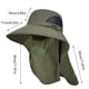 thumbnail image 3 of Men's Outdoor Face Hat Mountaineering Fishing Sun Shade Sunscreen Hat Large Shawl Fisherman's Hat, 3 of 8