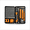 115 in 1 Orange, variant on Magnetic Precision Screwdriver Set 115 in 1, Electronics Repair Tools for Laptop Phone PC, Professional Nut Driver Kit