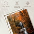 thumbnail image 6 of Elephant Stock Autumn Minnehaha Waterfall Wall Art - Vertical Canvas Wall Art - Living Room Wall Decor - Nature Canvas - Brown And Gray Decor - 8" x 12", 6 of 8