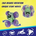 thumbnail image 4 of Jada Marvel Hulk Stunt RC Car with 5-Wheel Drift and Turbo USB, 4 of 15