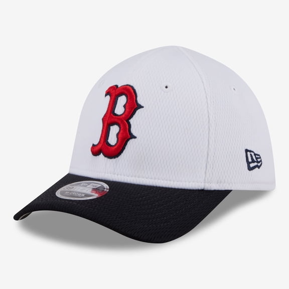 Toddler New Era White Boston Red Sox Baseball 39THIRTY M-Crown Adjustable Hat