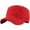 Red, variant on Army Cadet Military Patrol Castro Cap Hat Men Women Golf Driving Summer Baseball