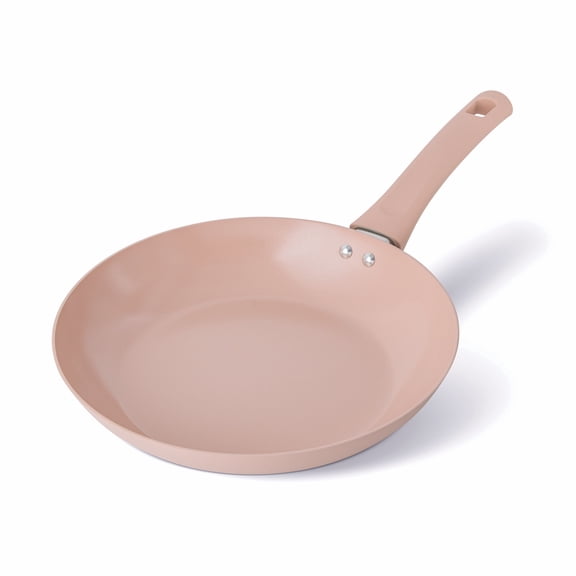 Elements by Thyme & Table 9.5" Ceramic Non-Stick Fry Pan - Dusty Rose