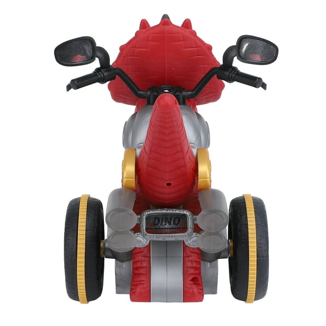 Modelo De Motocicleta De 3 Ruedas Para Niños, Control Remoto Inalámbrico 2.4G Modelo De Motocicleta De 3 Ruedas Juguete Atractivo Eléctrico Con Spray Para El Hogar