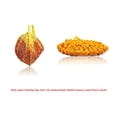 thumbnail image 1 of Kamada Combination of Jholi mala/Gaumukhi/chanting bag and exquisite 108 beads Haldi (Turmeric)mala,Spritual Necklace/rosary for Women and Men, 1 of 5