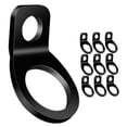 thumbnail image 4 of FRCOLOR  10 Pcs Ring Hanging Hooks Tie down Anchors Dirt Bike Truck Heavy Duty Black, 4 of 8