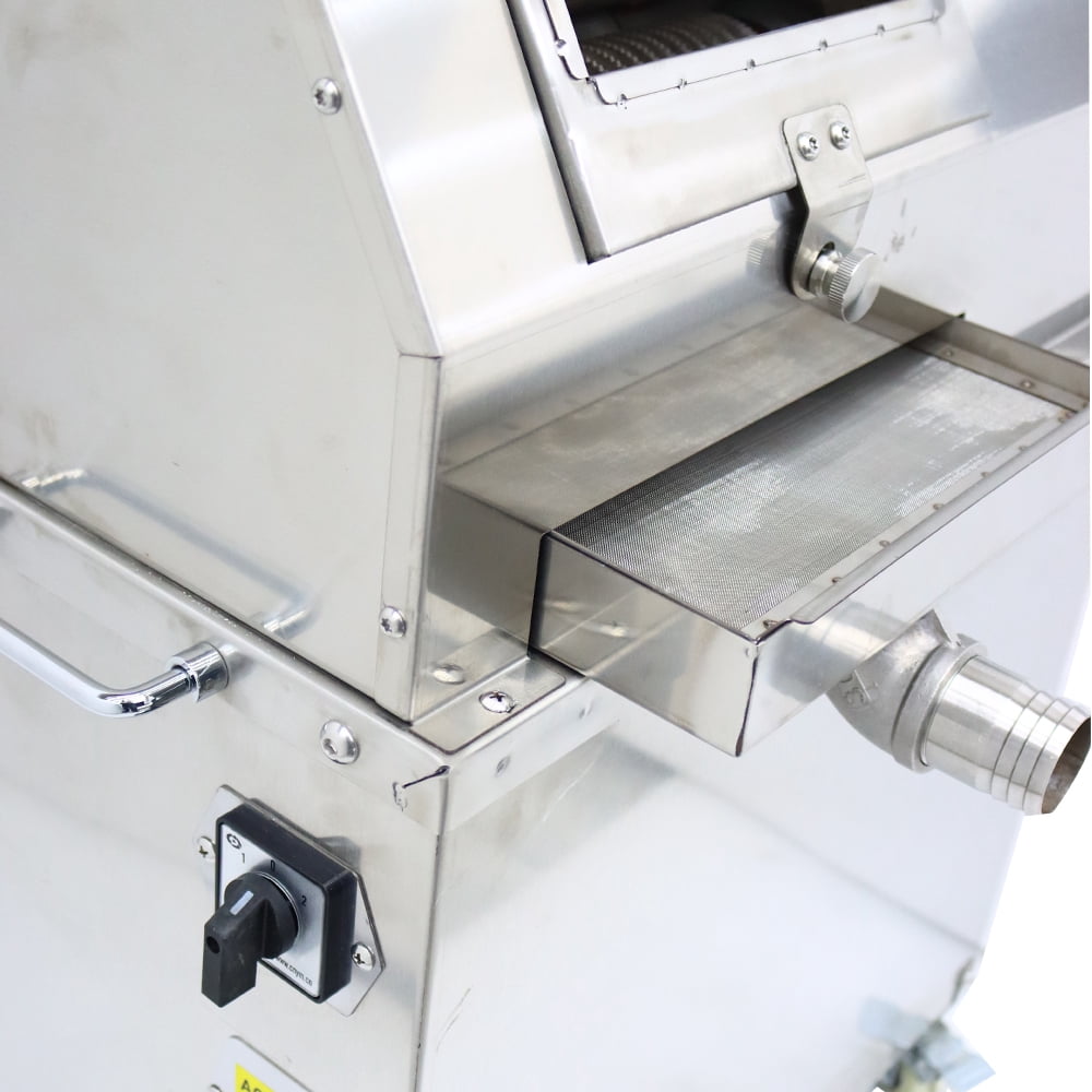 INTSUPERMAI Sugarcane Juicer Machine Cold Press Sugarcane Squeezer Machine Stainless Steel 500kg/24 Hours