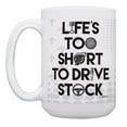 thumbnail image 2 of ThisWear Mechanic Themed Gifts Life's Too Short To Drive Stock Mechanic Dad Mug Car Related Mugs Auto Mechanic Gifts for Car Enthusiasts Funny Coffee Cup Gift 15oz Coffee Mug, 2 of 4